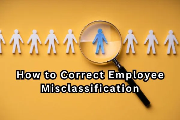 How to Correct Employee Misclassification